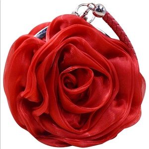Rose Shaped Clutch